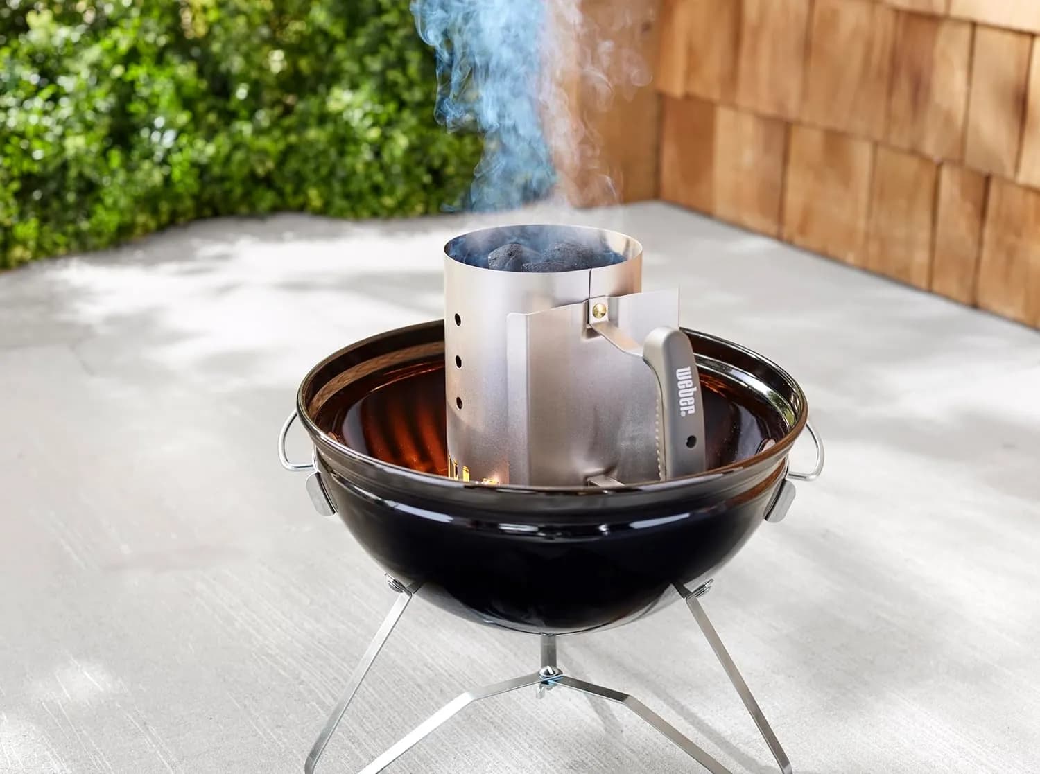 Weber Chimenea de Encendido Rapidfire Pequeña