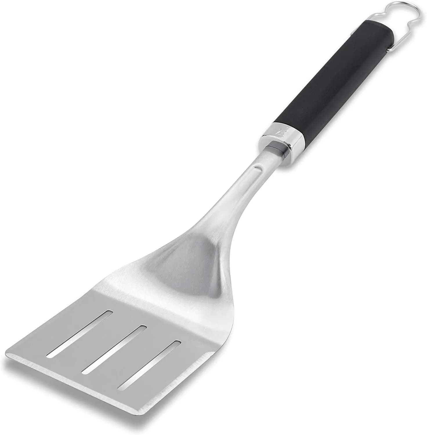Espátula Weber Precision 6769 en acero inoxidable con mango antideslizante (vista 1)