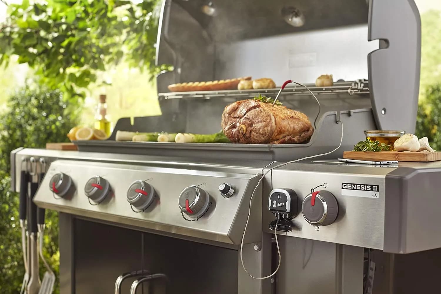 Weber iGrill 3 — Termómetro Inteligente Bluetooth (Genesis II / Spirit II)