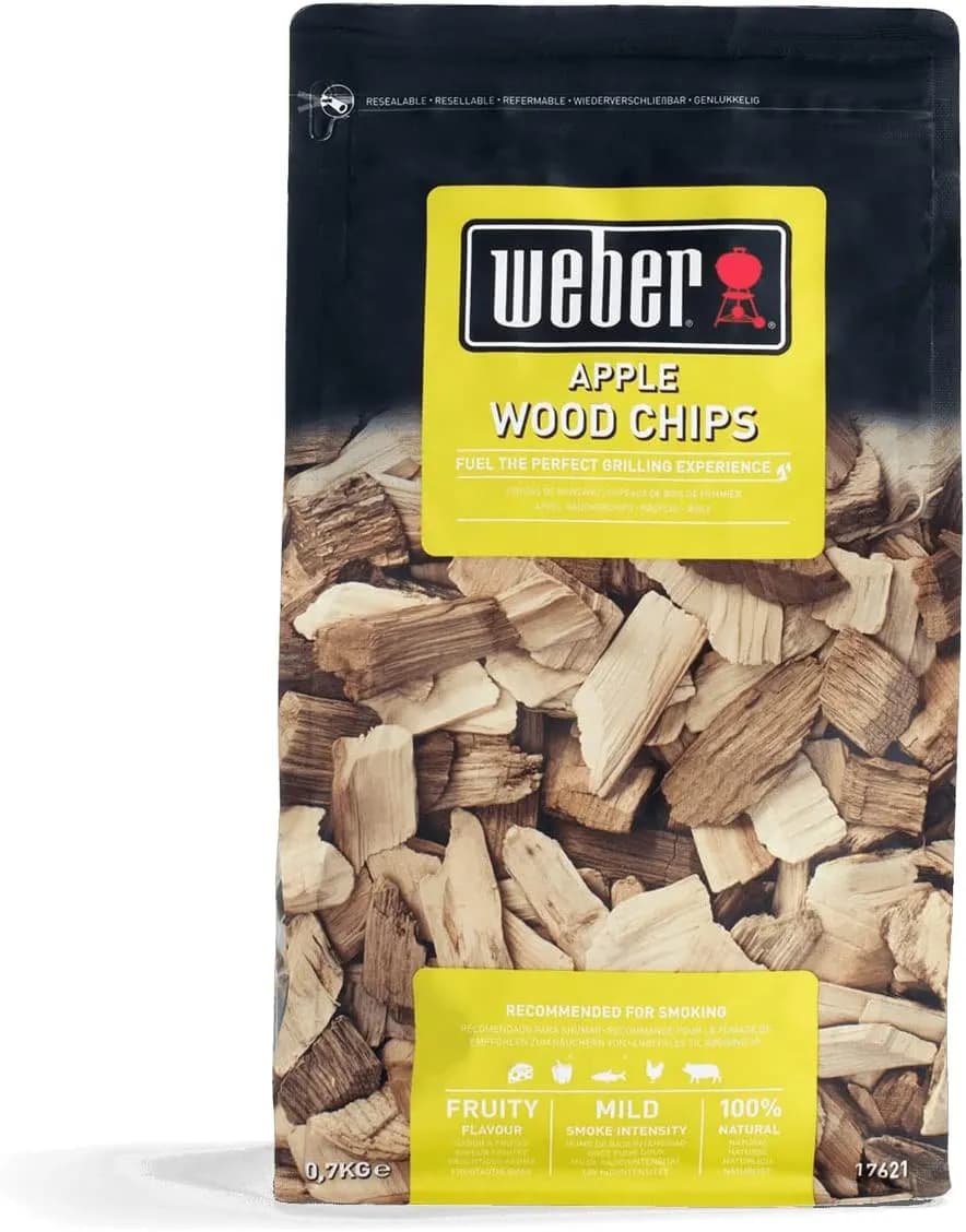 Weber virutas de manzano para ahumar 700 g