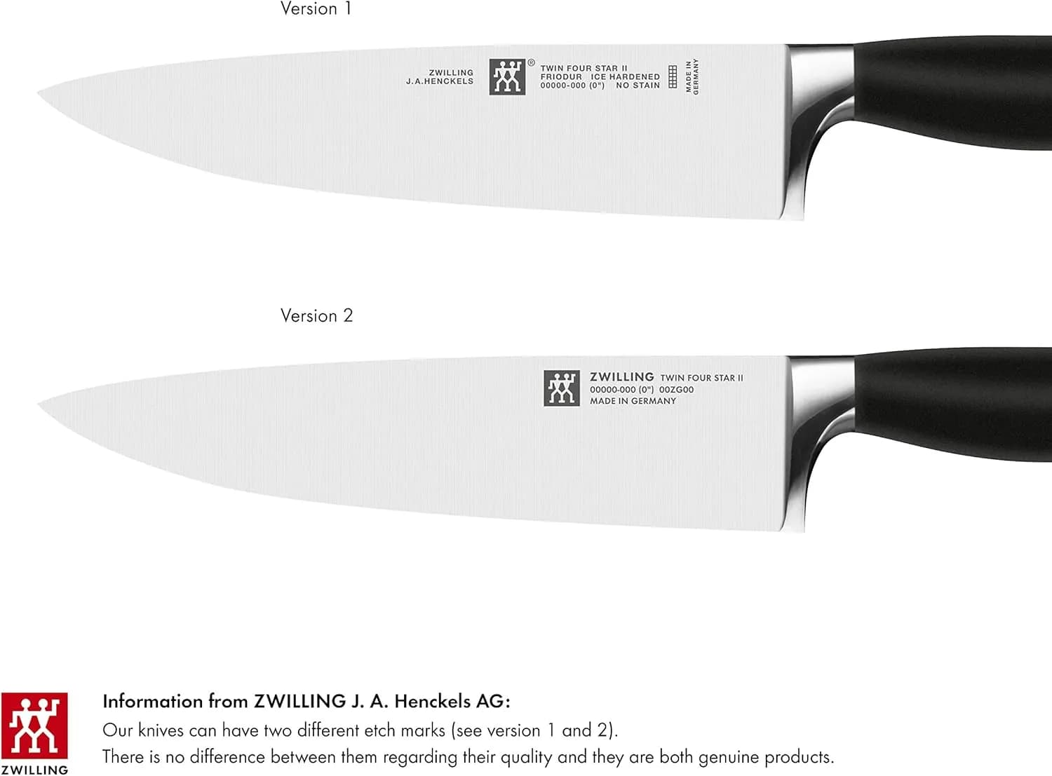 Zwilling Twin Four Star II Set 7 Piezas con Taco