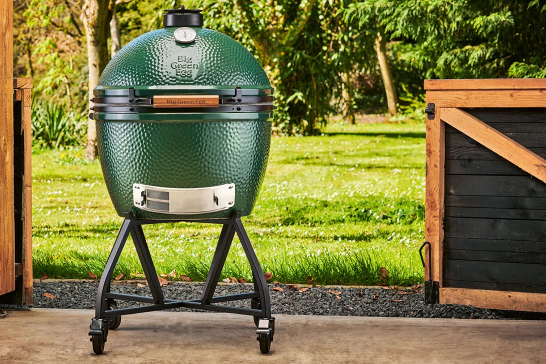 Big Green Egg XL kamado cerámico verde de gran capacidad (vista 1)
