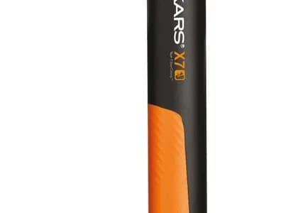 Fiskars Hacha pequeña Universal, Longitud: 35,5 cm, Capa Antiadherente (vista 1)