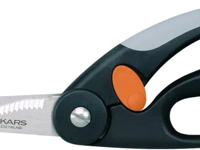 Fiskars Tijeras para aves, Longitud total: 25 cm, Acero de calidad/Plástico, Functional Form, 1003033 (vista 1)