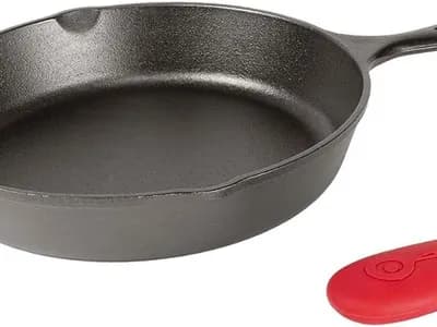 Lodge L8SK3: sartén de hierro fundido presazonada de 26 cm (vista 1)