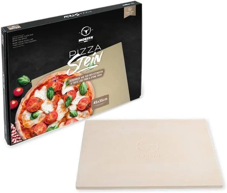 Moesta BBQ 19217 - Piedra para pizza (45 x 35 cm, cordiita) (vista 1)