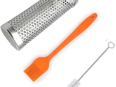 Generador de Humo Frío, Tubo Ahumador de 6 pulgadas,Tubo de Acero Inoxidable 304 para Alimentos a la Parrilla (vista 1)