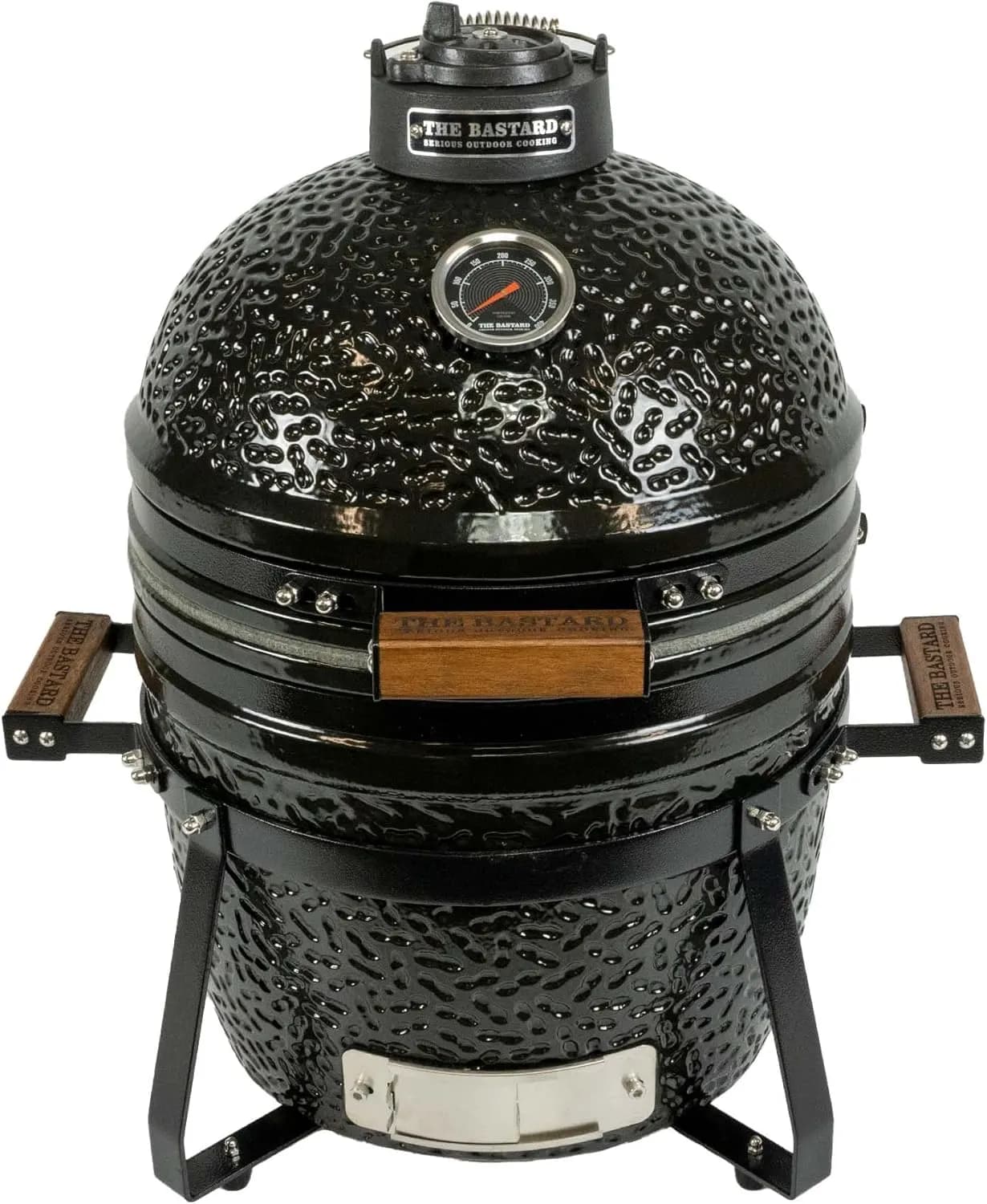 The Bastard Compact, kamado de cerámica compacto para terraza (vista 1)