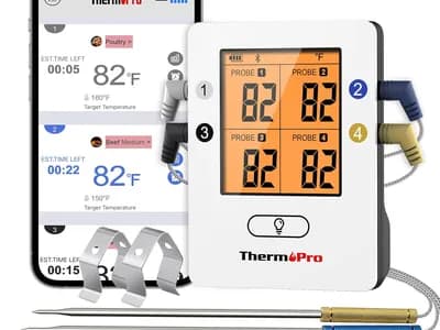 ThermoPro TP25 termómetro Bluetooth 4 sondas