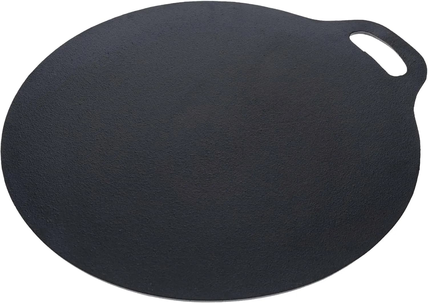 Victoria Plancha Cocina Inducción Hierro Fundido Esmaltado, Budare 38cm para Pizza, Crepes, Tortitas, Fuego, Barbacoa, H (vista 1)