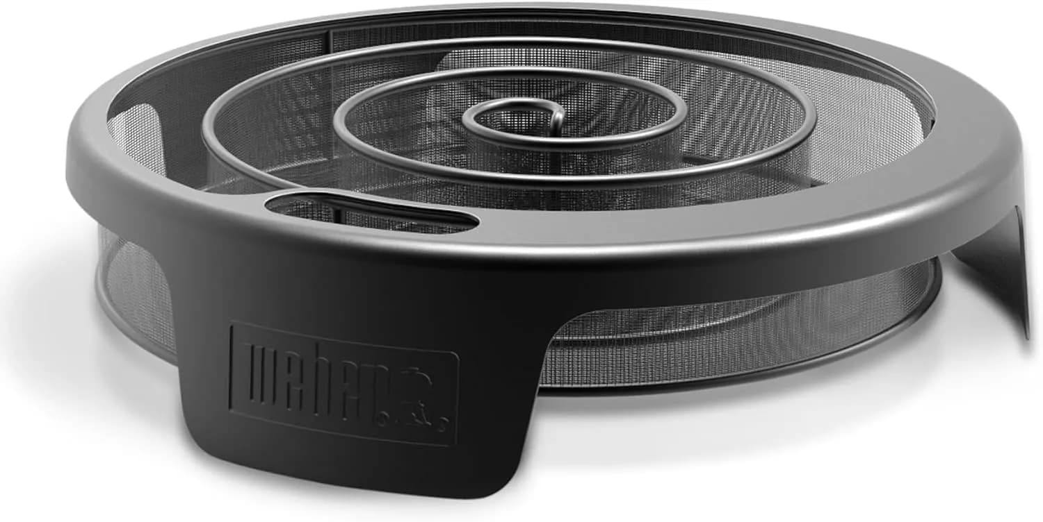 Weber Base de ahumado en frío, Negro, 20 x 20 x 3 cm (vista 1)