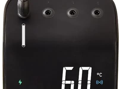 Weber Connect Smart Grilling Hub, termómetro inteligente con Bluetooth y WLAN, control en el dispositivo o mediante la a (vista 1)